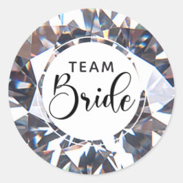 Adesivo Chic Diamond Script Team Bride