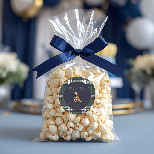 Adesivo Chic elegant Fancy Dog Theme sticker (Criador carregado)