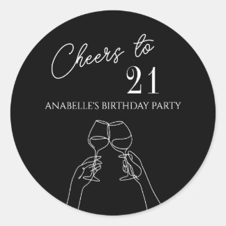 Adesivo Chic modernos aplaude aniversário de 21 anos