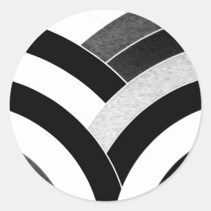 Adesivo chic na moda chevrons