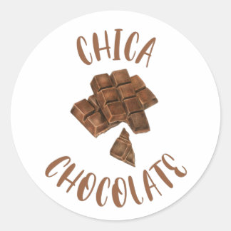 Adesivo Chica Chocolate The Chocolate Girl