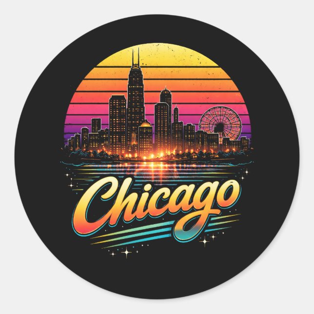 Adesivo Chicago (Frente)