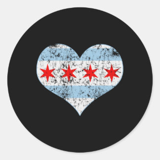 Adesivo Chicago Flag Ele Desvaneceu