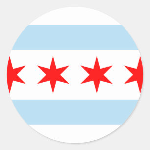 Adesivo Chicago, os Estados Unidos