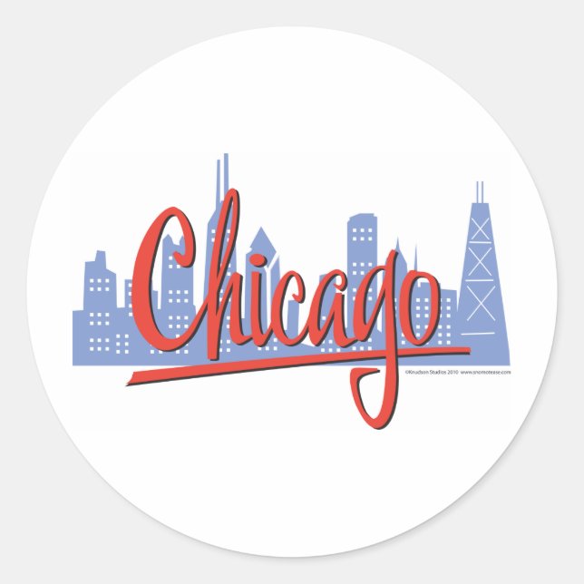 ADESIVO CHICAGO VERMELHO (Frente)