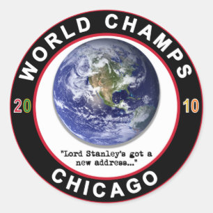 ADESIVO CHICAGO WORLD CHAMPS