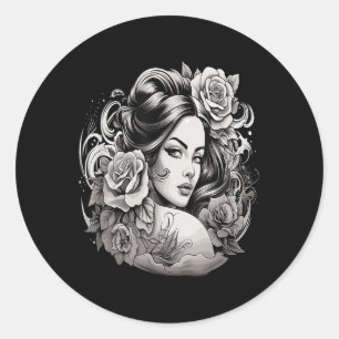 Adesivo Chicano Chicana La Raza Barrio Tatuagem Art Death 