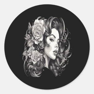 Adesivo Chicano Chicana La Raza Barrio Tatuagem Art Death 