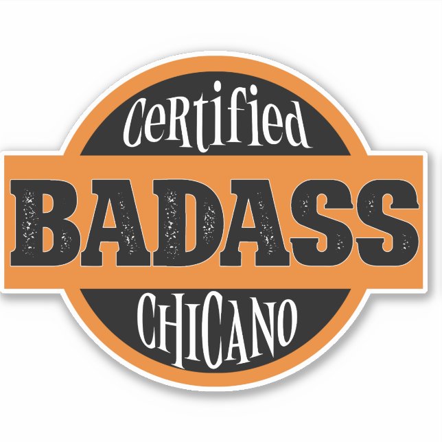 Adesivo Chicano Mau Certificado (Frente)