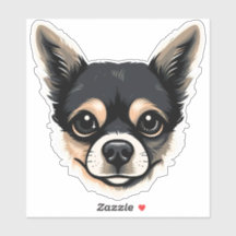 Chihuahua Cute Dog Face Puppy Cartoon