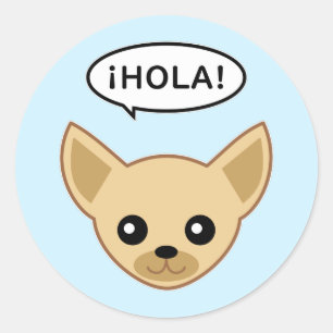Adesivo Chihuahua diz!