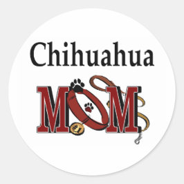 Adesivo Chihuahua Dog Mamãe Gifts