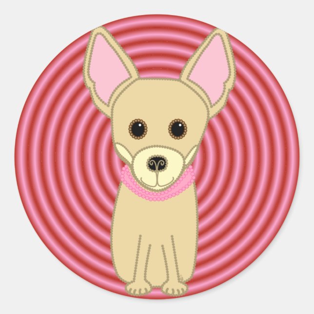 Adesivo Chihuahua Girl (Frente)