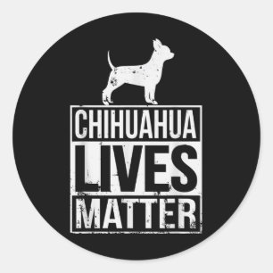 Adesivo Chihuahua Live S Consciência