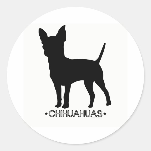 Adesivo Chihuahuas Sticker (Frente)