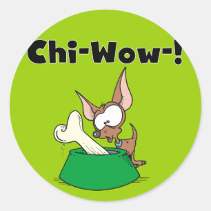 Adesivo Chihuhua Chi-Wow T-shirts e presentes