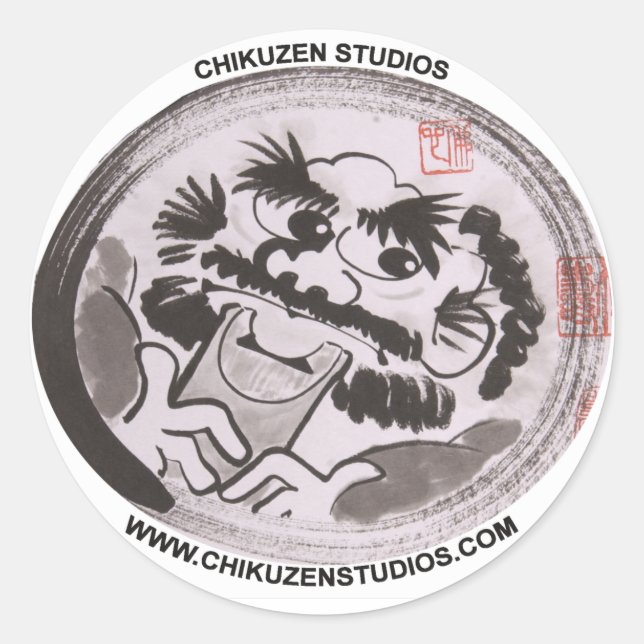 Adesivo Chikuzen Studios Sticker (Frente)