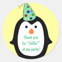 Childrens Penguin Partido Vestindo Que Favor De An