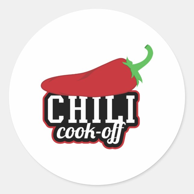 Adesivo Chili Cook-Off (Frente)