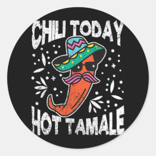 Adesivo Chili Hoje Hot Tamale Dabbing mexicano Taco Pepper