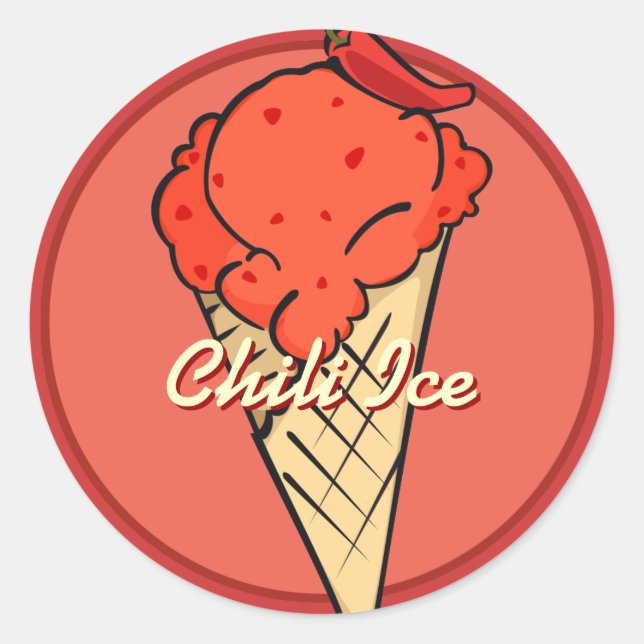 Adesivo Chili Icecream Sticker (Frente)