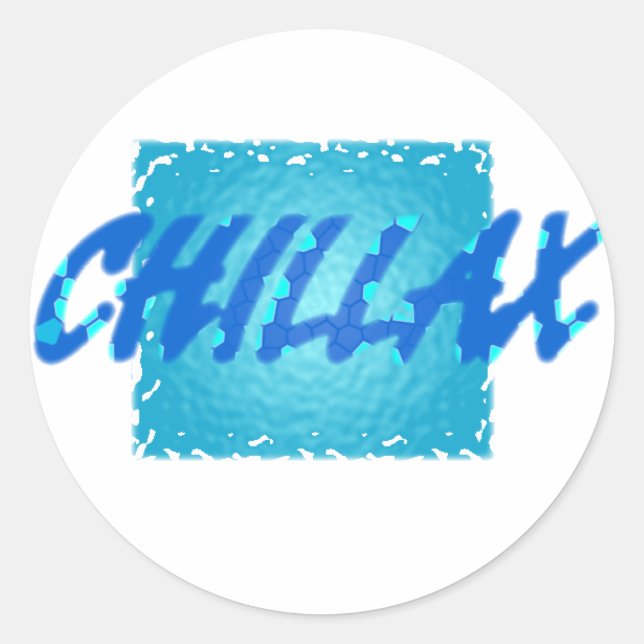 Adesivo chillax (Frente)