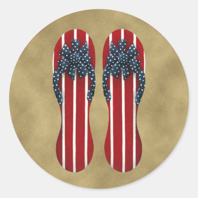 Adesivo Chinelos Flag Sticker (Frente)