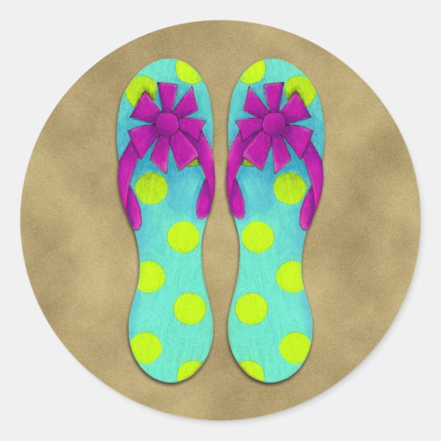 Adesivo Chinelos Sticker (Frente)