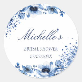 Adesivo Chinoiserie Asiática Light Blue Bridgerton