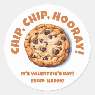 Adesivo Chip, Chip, Hurra! Dia dos Namorados com Chocolate