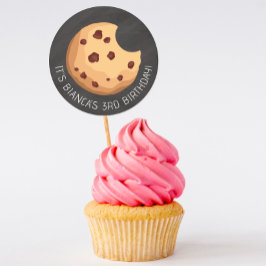 Adesivo Chip Cookie Chalkboard Birthday Sticker