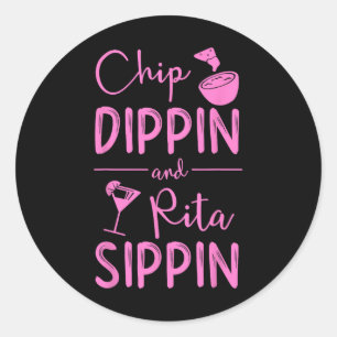 Adesivo Chip Dippin Rita Sippin Shirt Cinco De Mayo Margar