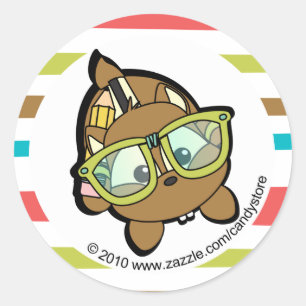 Adesivo Chipmunk Loveable do sabe-tudo