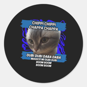 Adesivo Chippi Chippi Chappa Chappa Dançando Memória