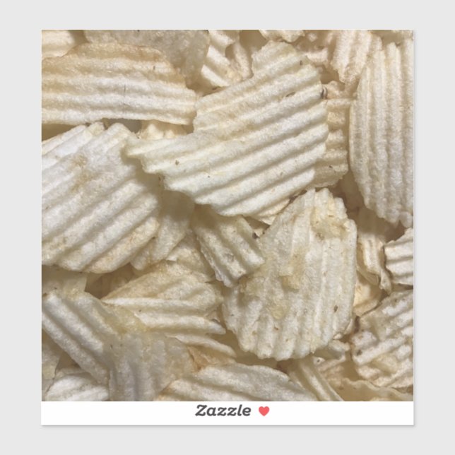 Adesivo Chips de batata (Folha)