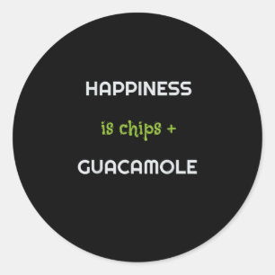 Adesivo Chips E Guac I Tortillas Engraçadas E Fajitas Taco