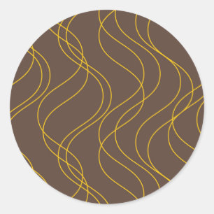 Adesivo Chique, linhas curvy onduladas legal, na moda,