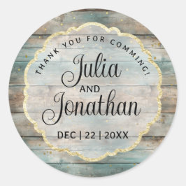 Adesivo Chique Pastel Wood Obrigado