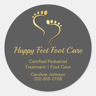 Adesivo Chiropodista Podiatra Pedicure Foto Care Business