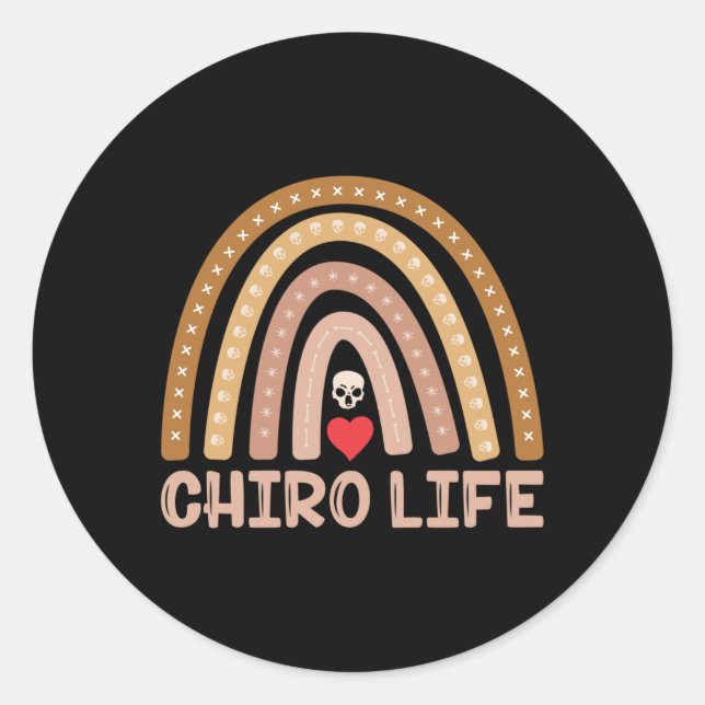 Adesivo Chiropracor Ciro Life Spine (Frente)