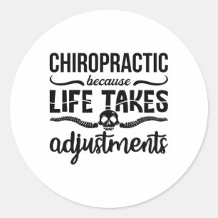 Adesivo Chiropractor Chiro Spine Chiropracne Porque A Vida