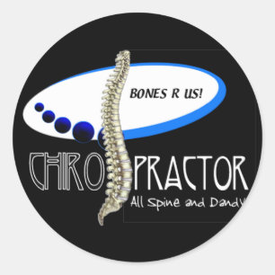 ADESIVO CHIROPRACTOR DOS OSSOS R E.U. - TODA A ESPINHA E