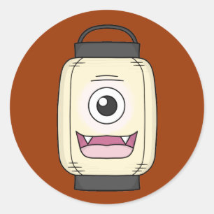 Adesivo Chochin-obake (fantasma da lanterna de papel)