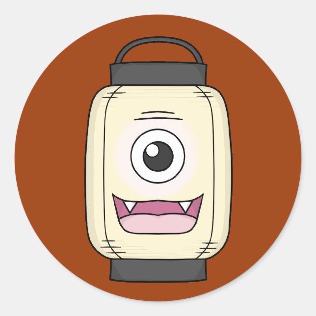 Adesivo Chochin-obake (Lanterna de Papel) (Frente)