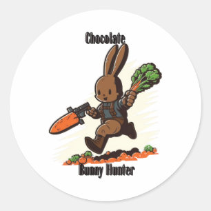 Adesivo Chocolate Bunny Hunter