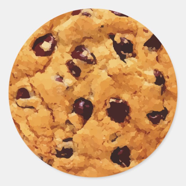 Adesivo Chocolate Chip Cookie (Frente)