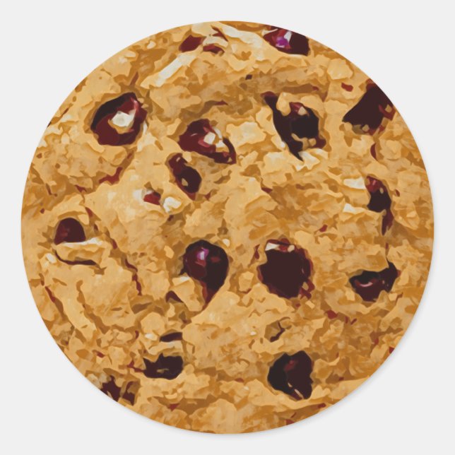 Adesivo Chocolate Chip Cookie (Frente)