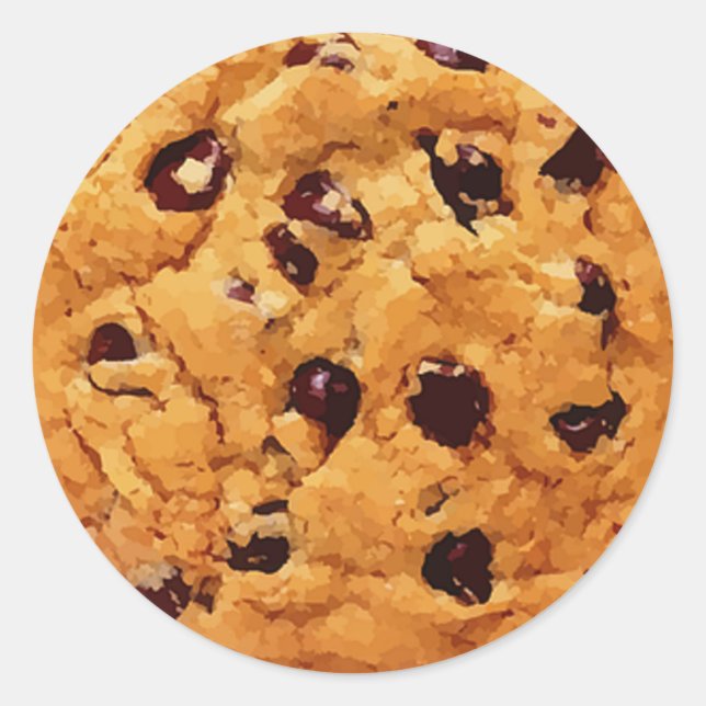 Adesivo Chocolate Chip Cookie (Frente)