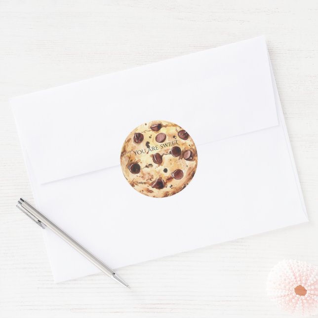 Adesivo Chocolate Chip Cookie (Envelope)