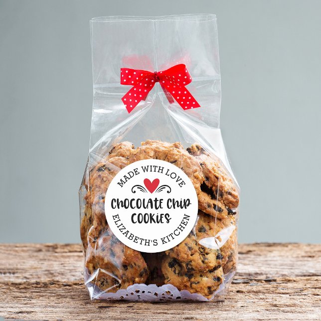 Adesivo Chocolate Chip Cookie feito com Love Sticker (Criador carregado)